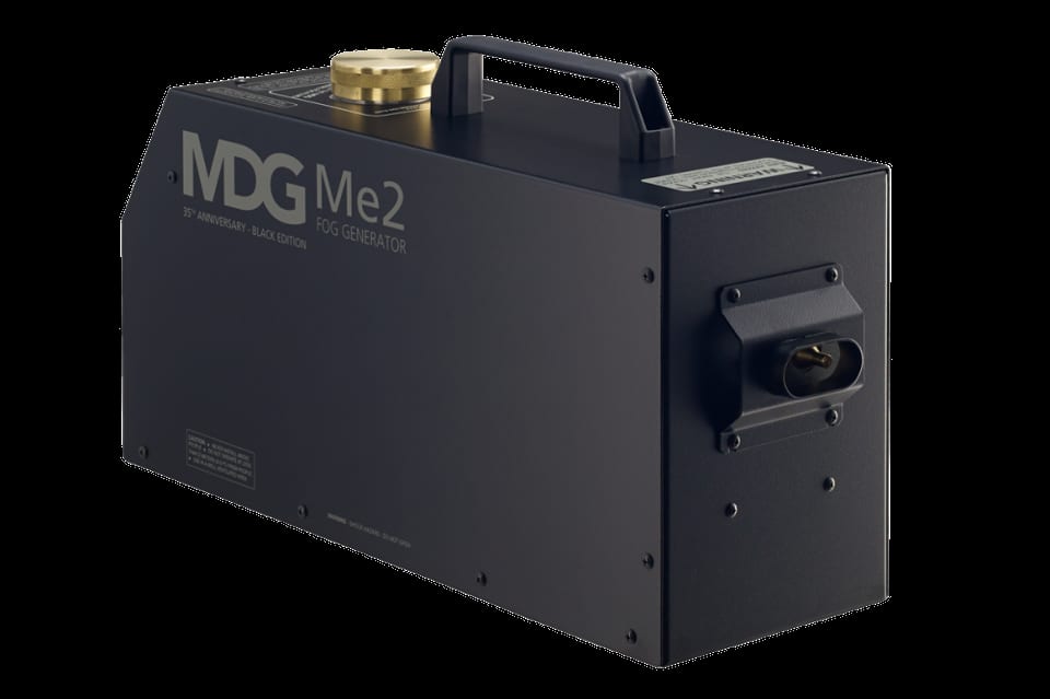 MDG Me2 smoke machine set, incl. blower & flightcase, excl. MDG neutral smoke fluid & CO2/N2