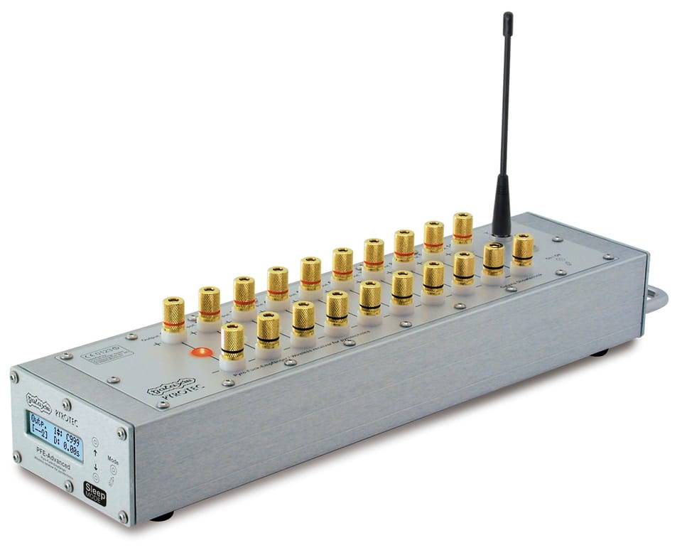 Galaxis PFE Advanced 10 output receiver (silver), incl. stepping extension