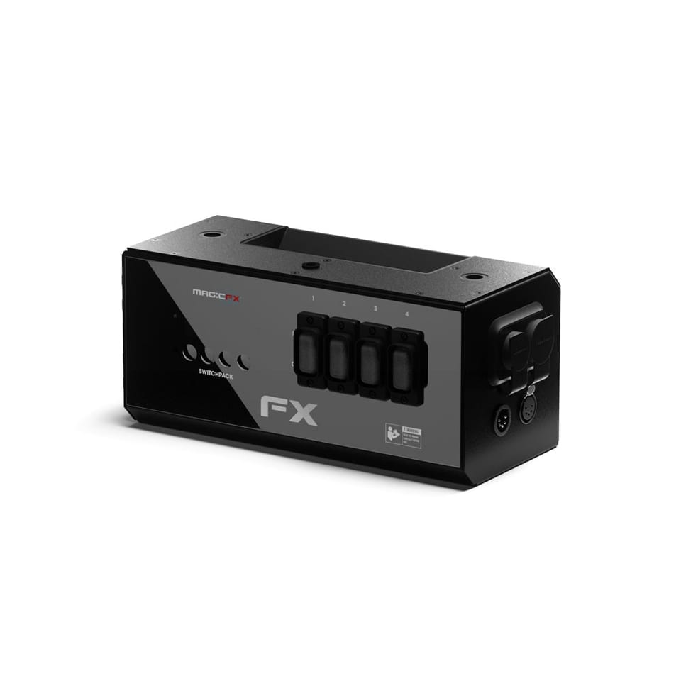 Magic FX 4 channel DMX SFX switch pack II (PowerCon True1 out)