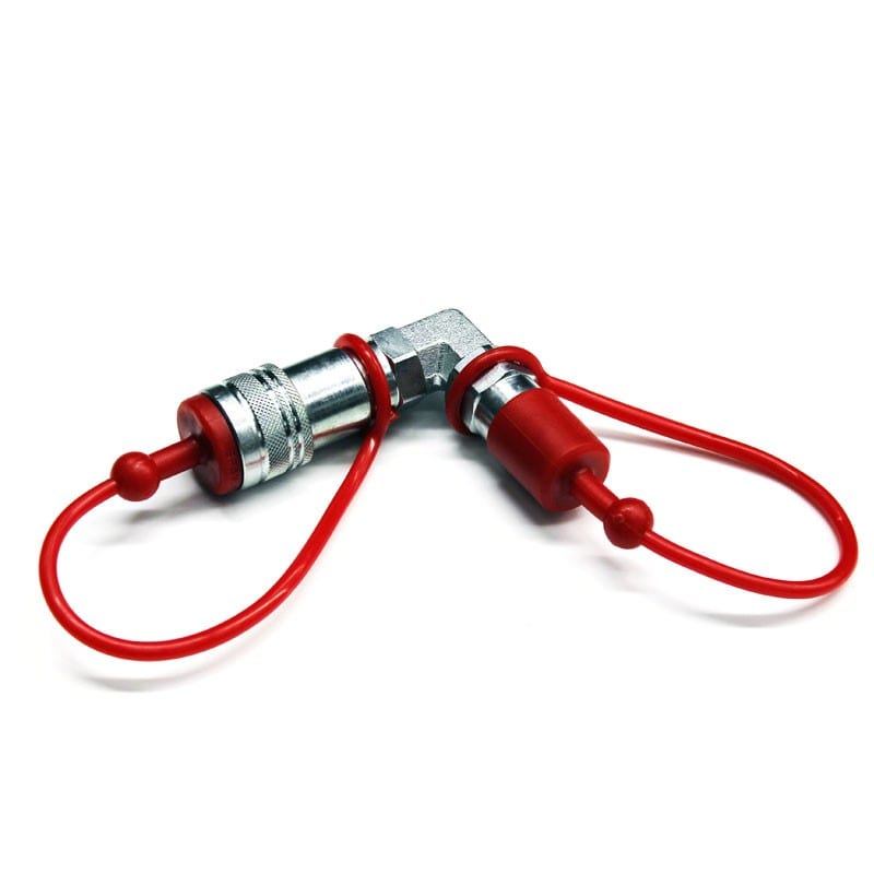 Hyred CO2 90° elbow 3/8” with quick connectors