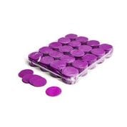 Slowfall paper confetti rounds ∅ 55 mm, purple, 1 kg