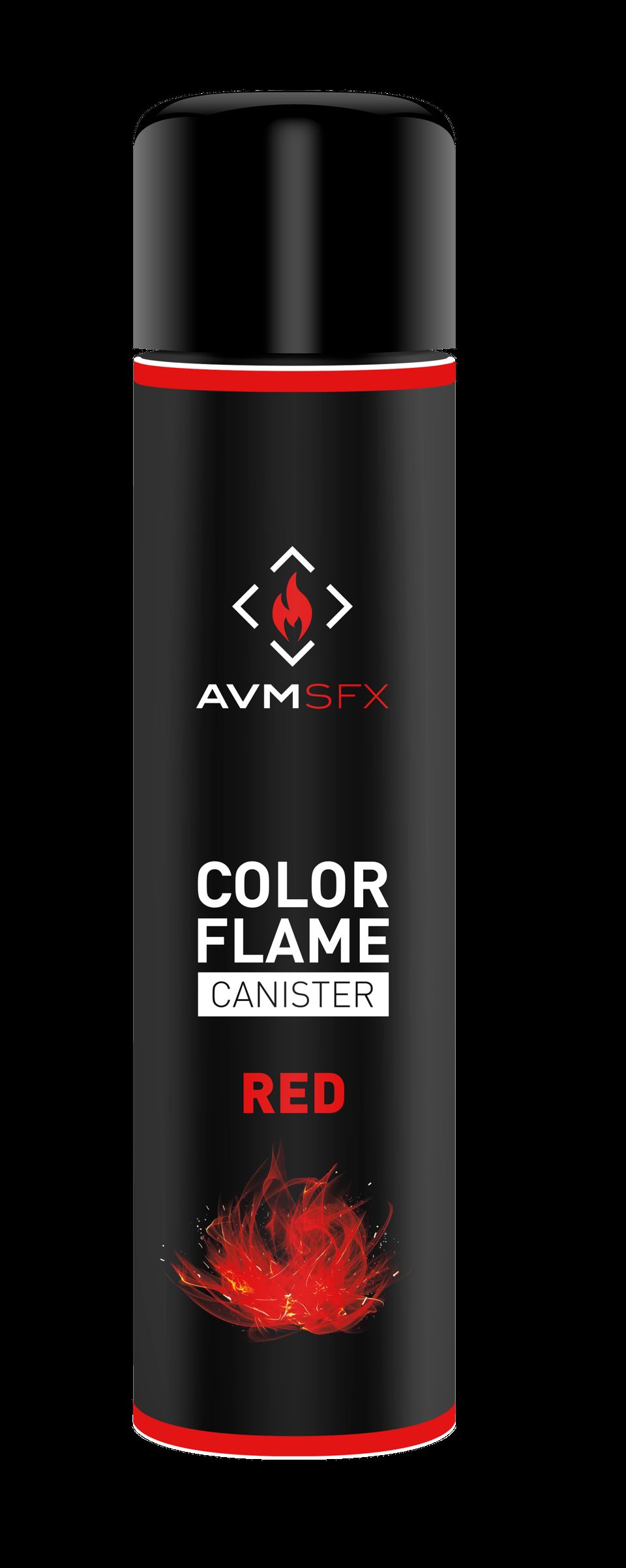 Hyred Color flame canister, 600 ml, red