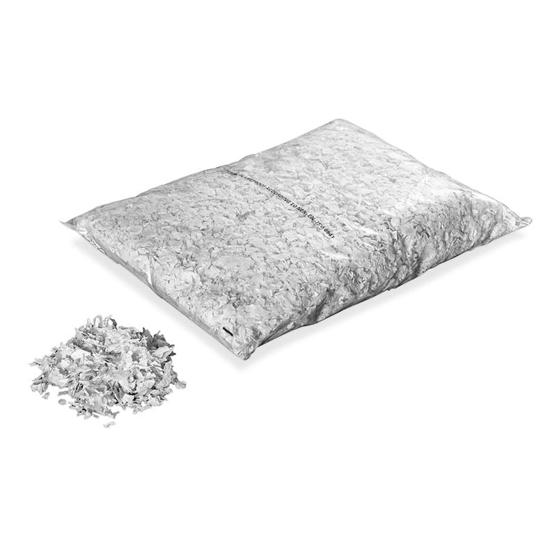 Paper snowflakes, white, 500 g