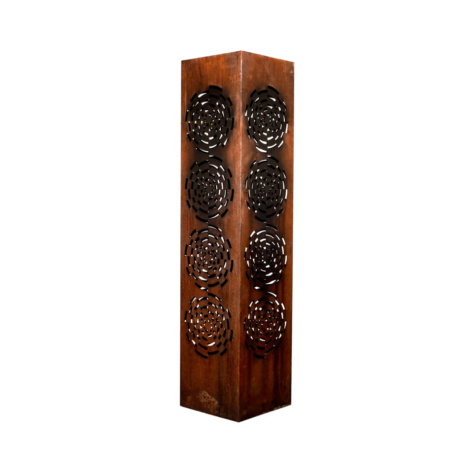 Hyred Fire pillar 'Sun', h: 201 cm, excl. flame