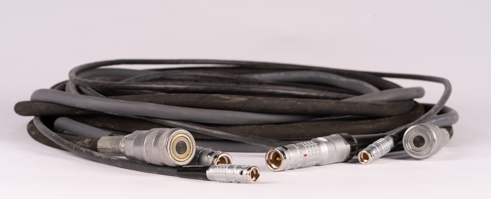 Galaxis L-flame hose & cable set, 25 m