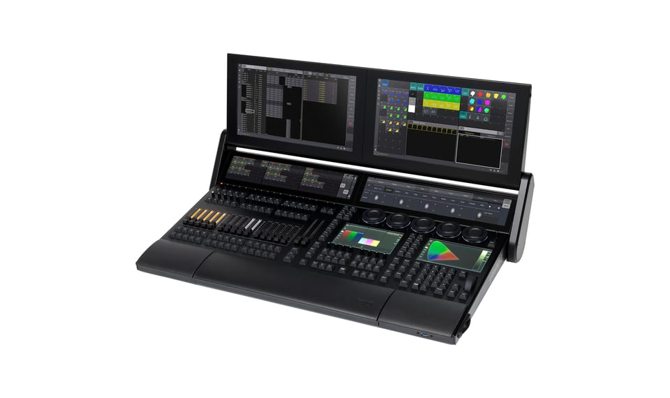 MA Lighting MA3 Light control desk, incl. flight case