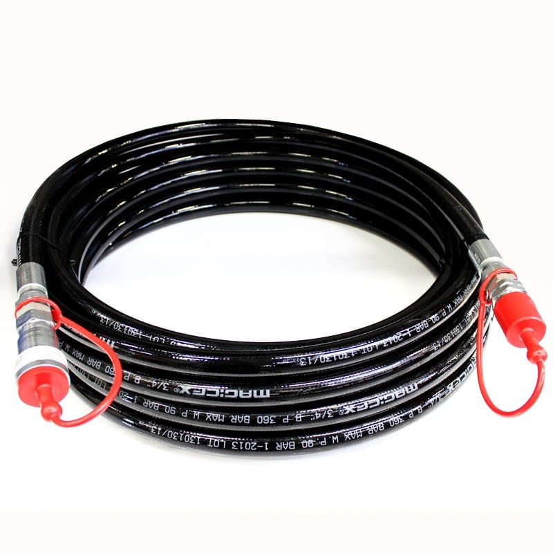 Magic FX CO2 hose 3/4” with quick connectors, 10 m