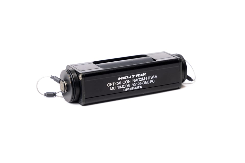 Neutrik Weatherproof opticalCON DUO coupler