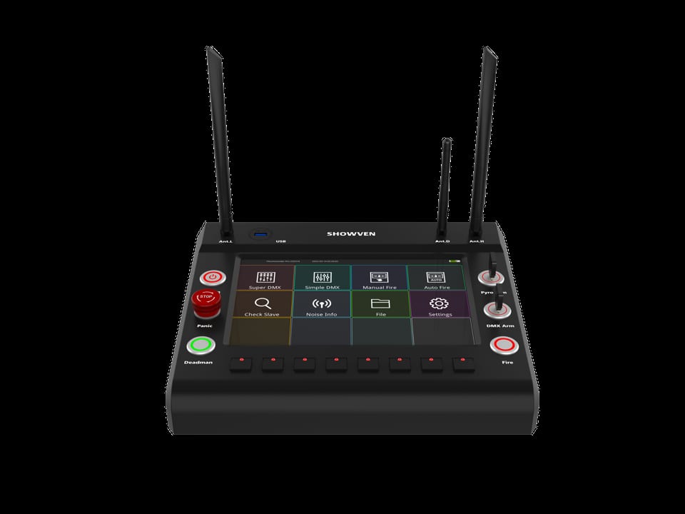 Showven FX Commander, incl. cables & antenna's
