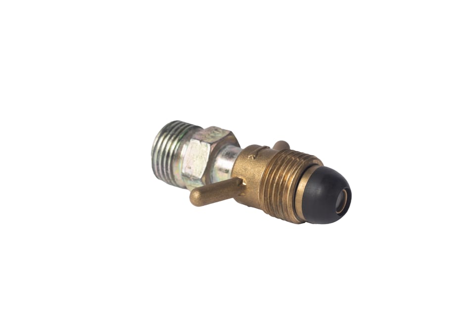Hyred Propane gas adapter POL male to TS 21.8 L thread