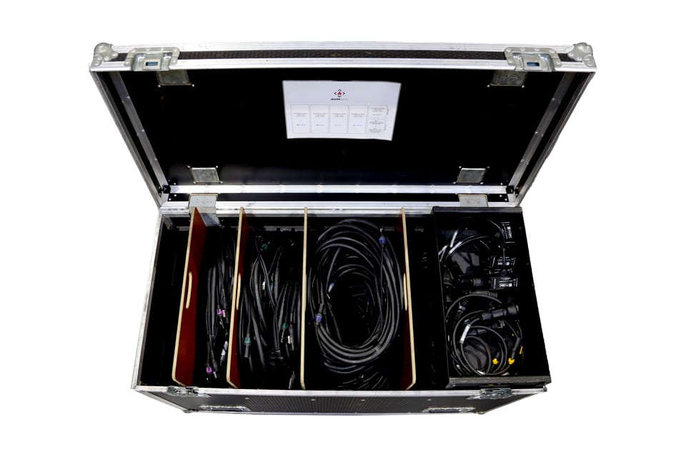 Hybrid cable cable kit - PowerCon True1/DMX 5-pin