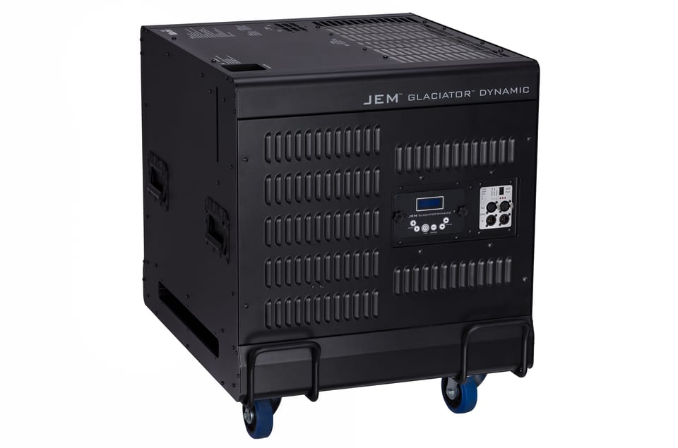 JEM Glaciator Dynamic, incl. ducting adapter 150 mm, excl. fluid