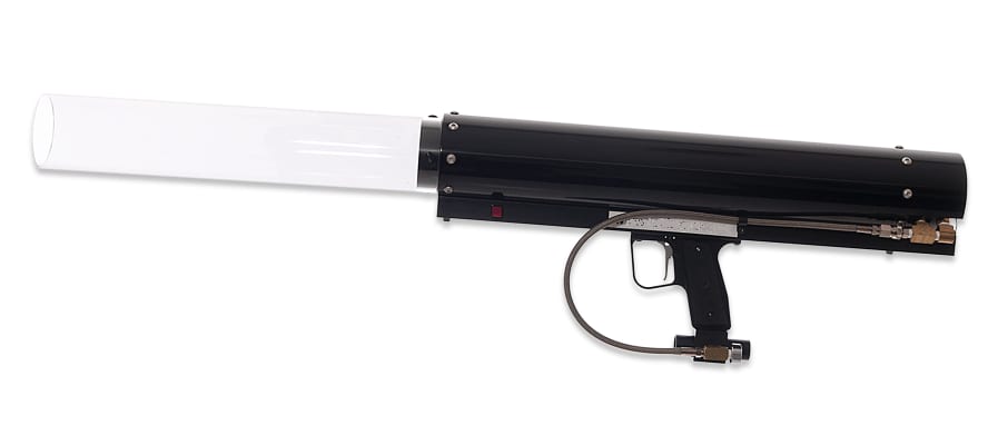 Bleacher Reacher Mega T-Shirt Gun, incl. 2 CO2 fillings