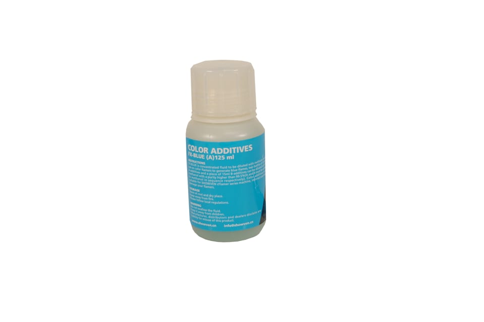 Showven color flame additive, 125 ml, blue A