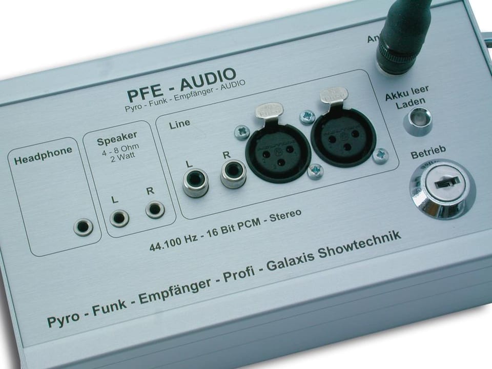 Galaxis PFE Profi audio