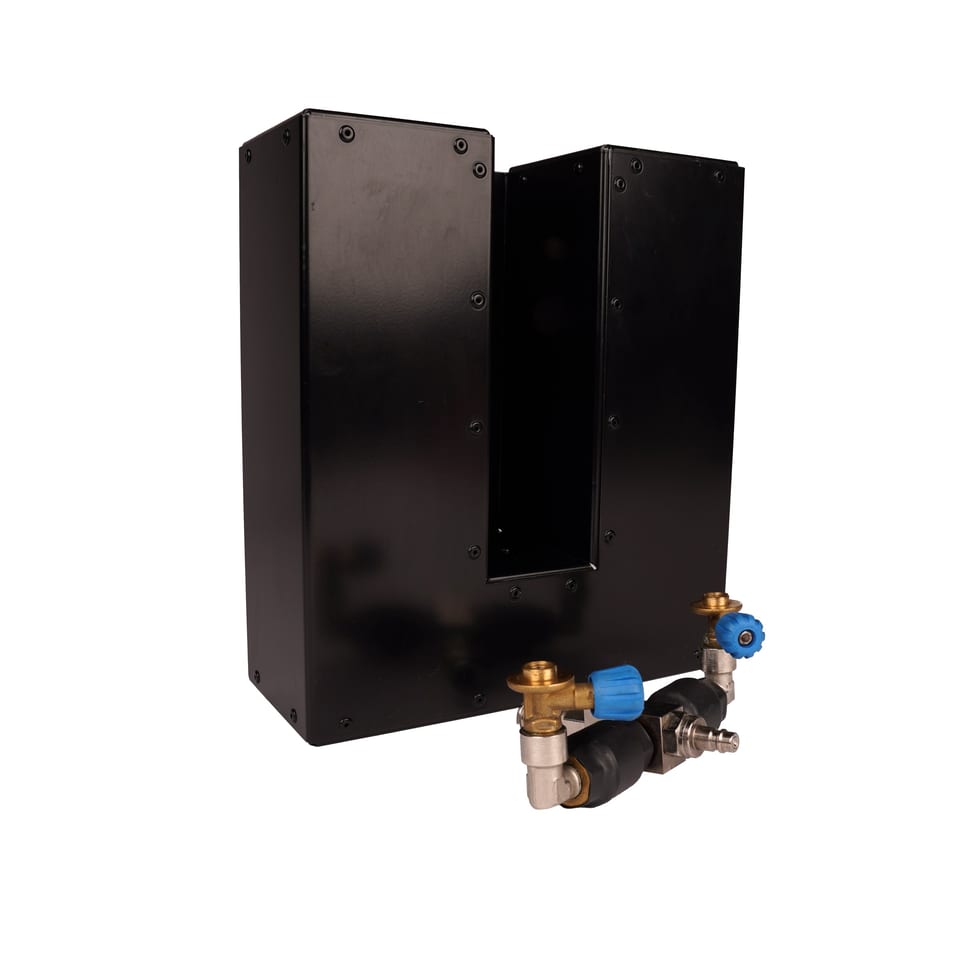 Galaxis G-Flame power upgrade incl. housing extension, 4-way cartridge holder & liquid propane nozzle