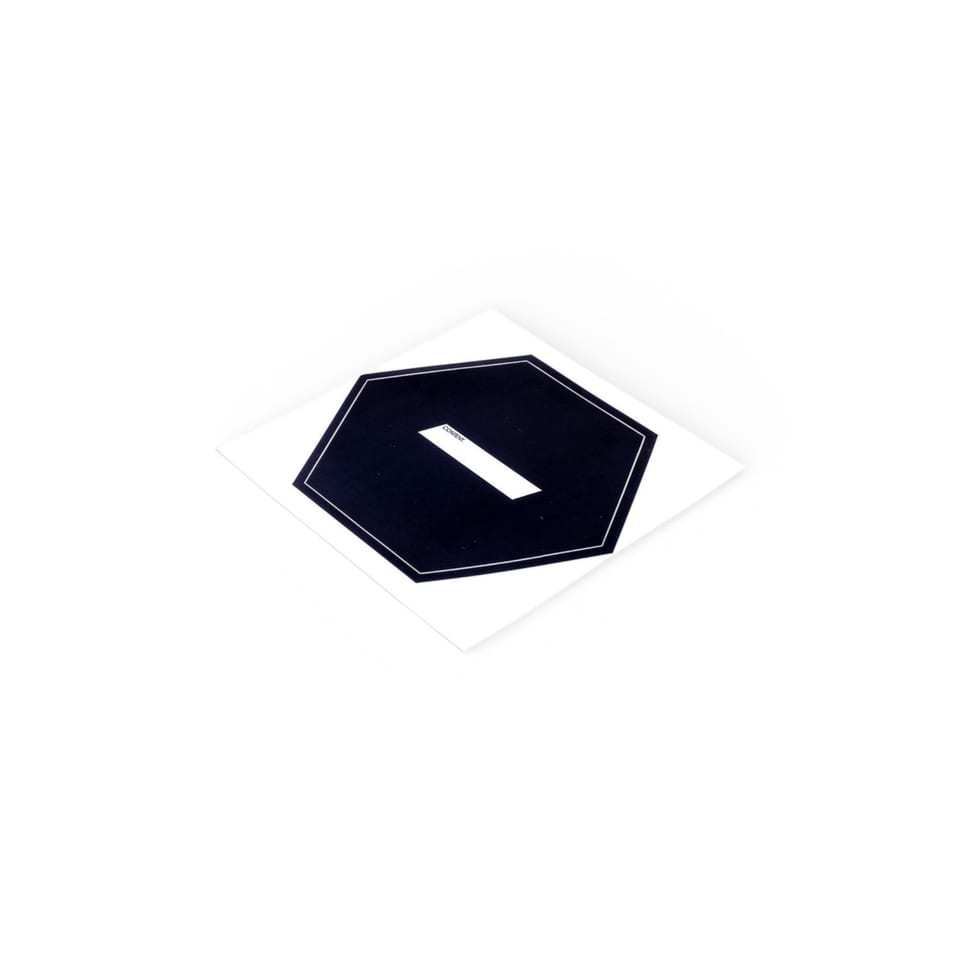 Magic FX CO2 launcher cap sticker, 25 pcs