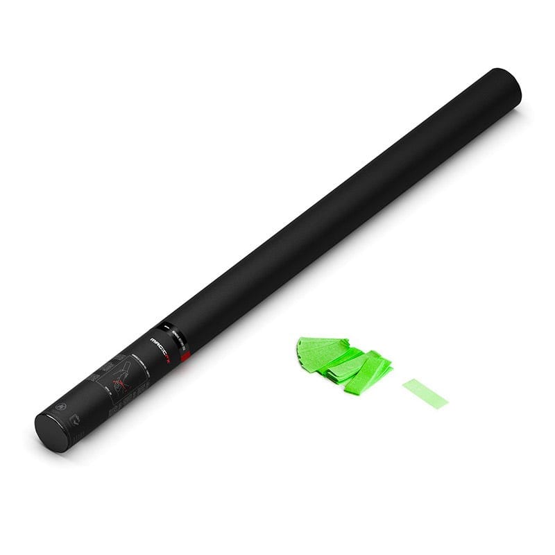 Handheld Cannon 80 cm - Confetti - Fluo Green