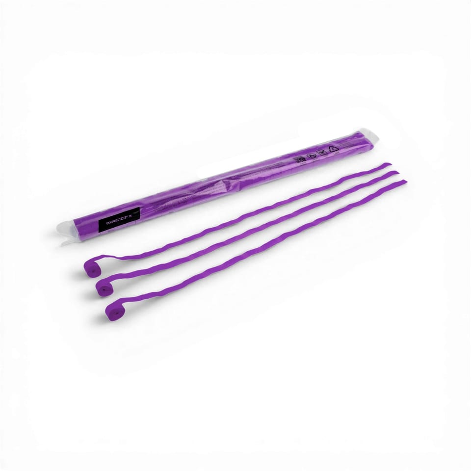 Streamers 5 m x 0,85 cm - Purple