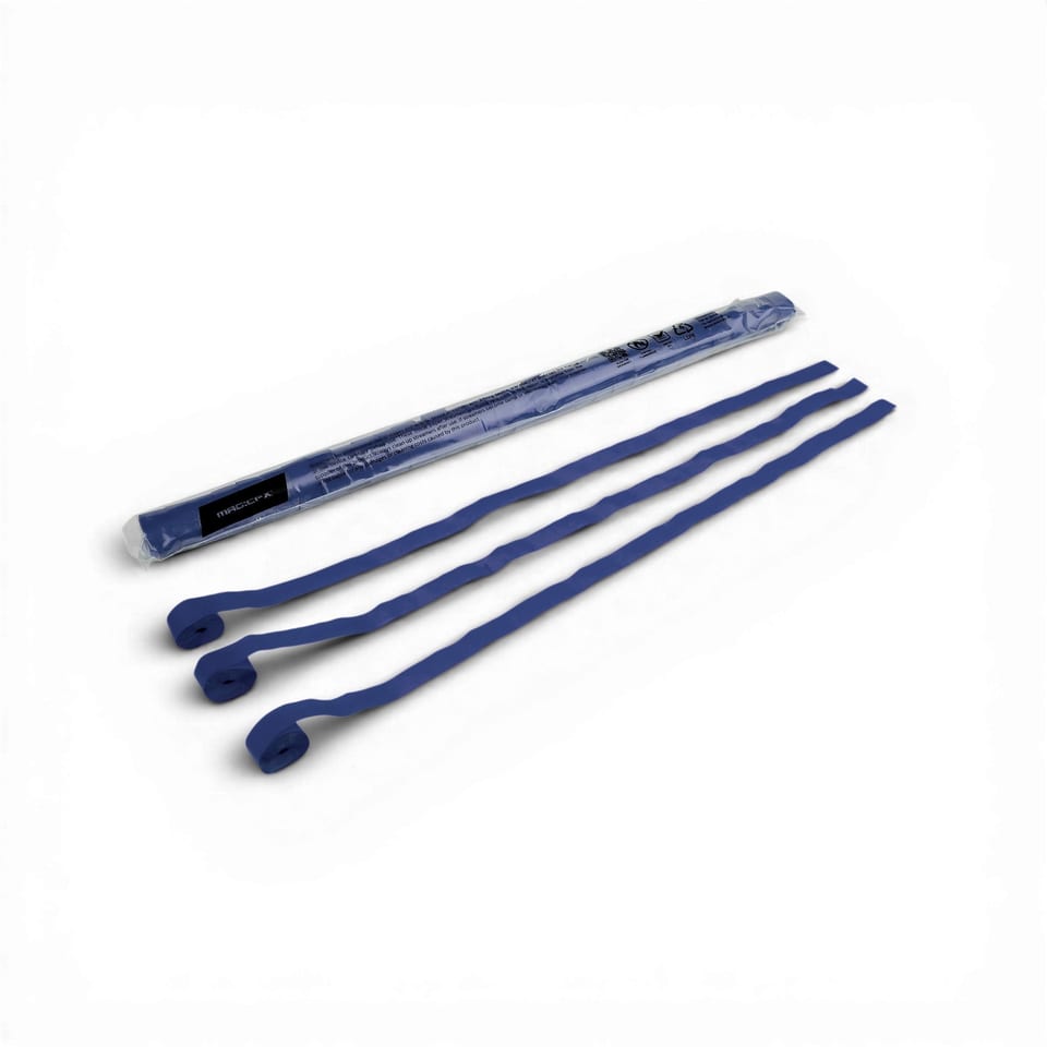 Streamers 10 m x 1,5 cm - Dark Blue
