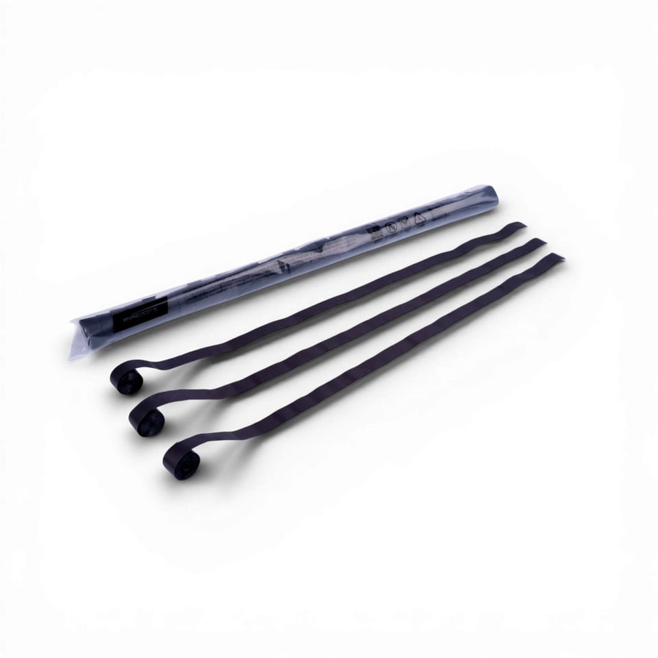 Streamers 10 m x 1,5 cm - Black