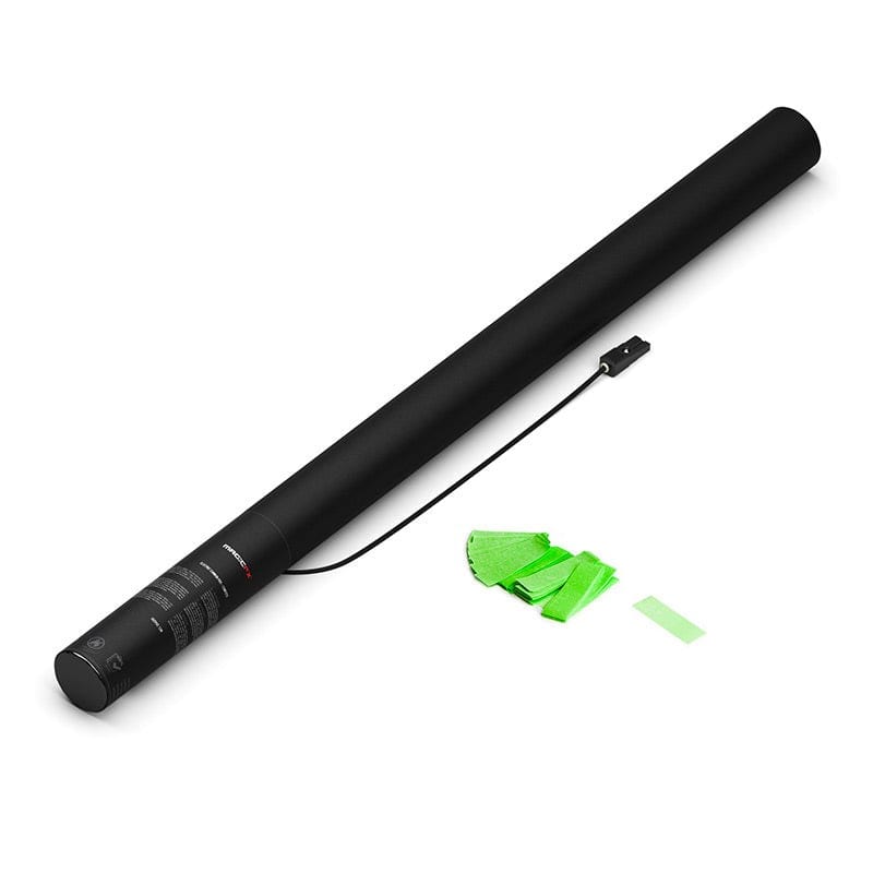 Electric Cannon 80 cm - Confetti - Fluo Green