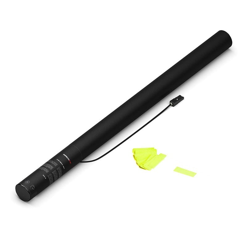 Electric Cannon 80 cm - Confetti - Fluo Yellow