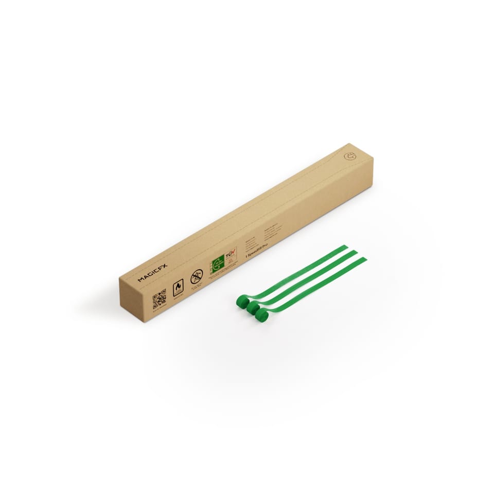 Speedfill Pro Streamers 5 m x 1.5 cm - Dark Green