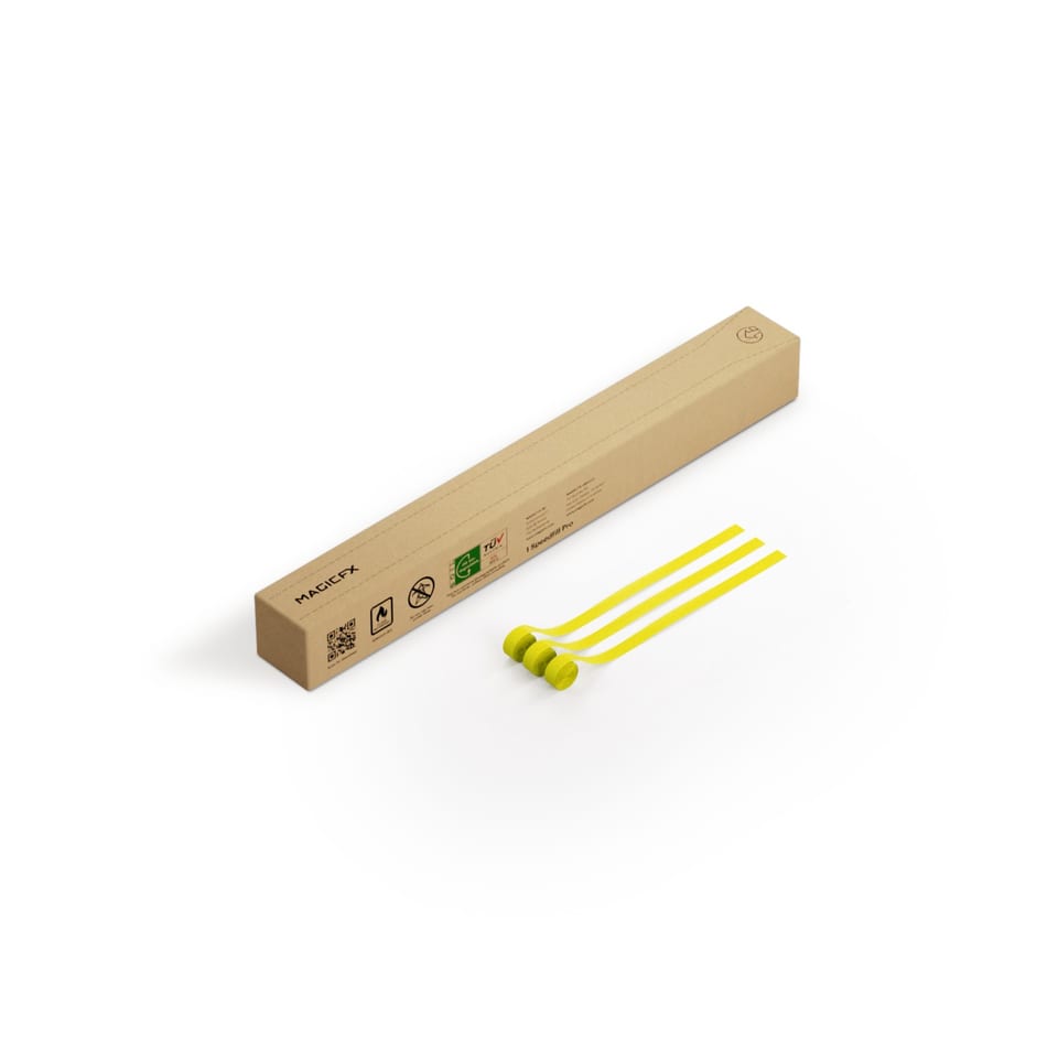 Speedfill Pro Streamers 10 m x 1.5 cm - Yellow