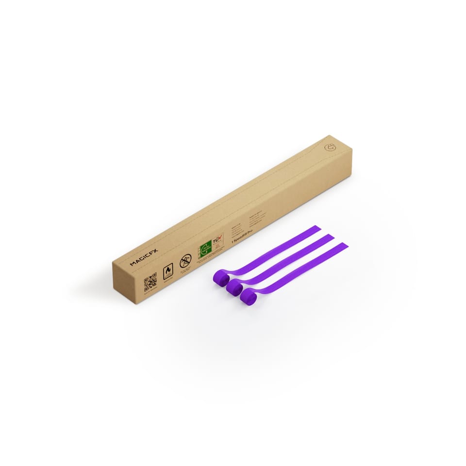 Speedfill Pro Streamers 10 m x 2.5 cm - Purple