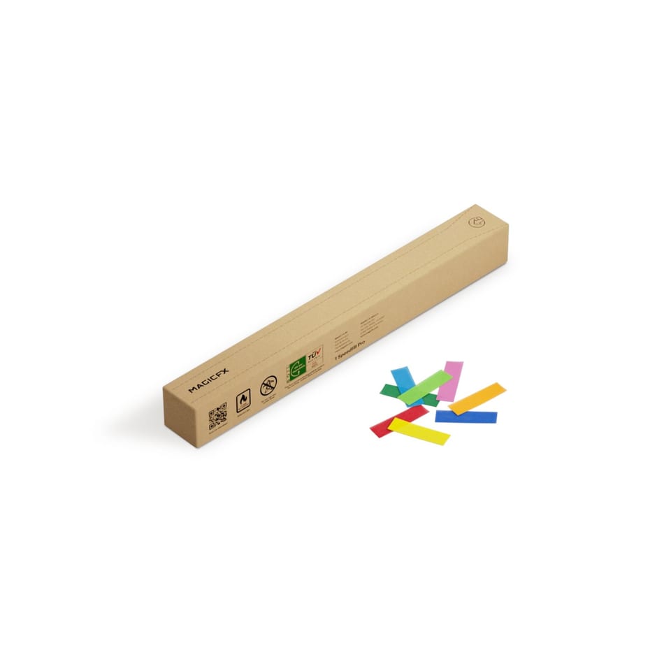 Speedfill Pro Confetti Rectangles - Multicolour