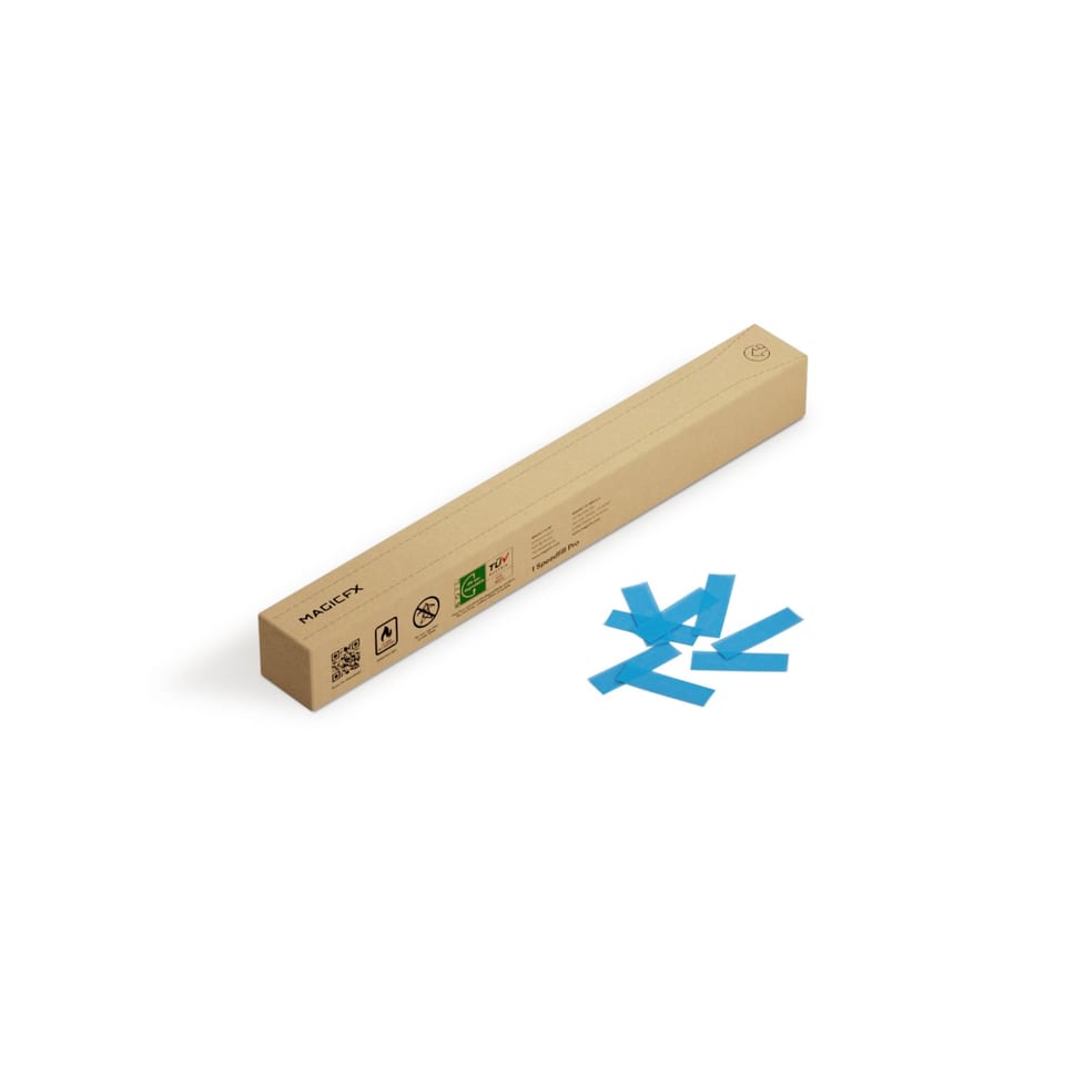 Speedfill Pro Confetti Rectangles - Light blue