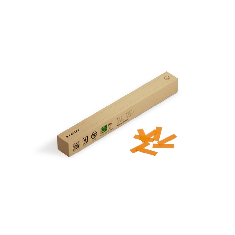 Speedfill Pro Confetti Rectangles - Orange