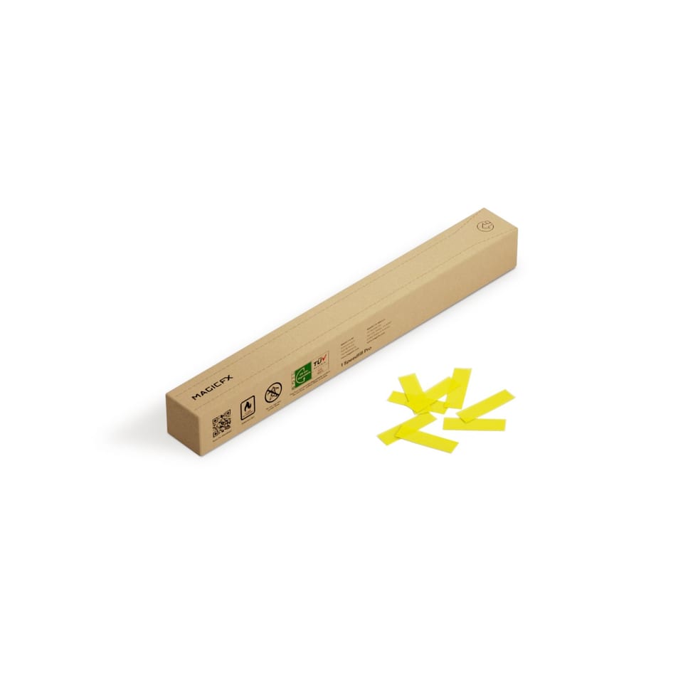 Speedfill Pro Confetti Rectangles - Yellow