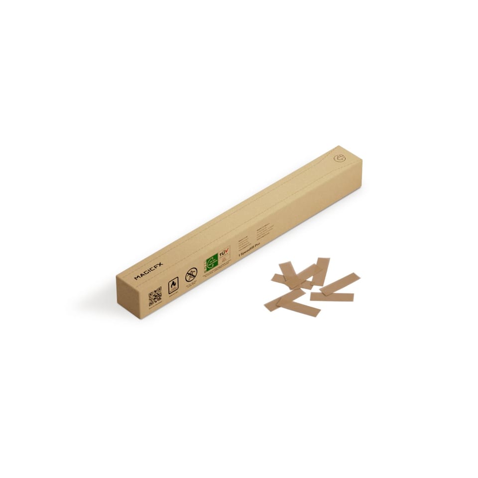 Speedfill Pro Confetti Rectangles - Brown