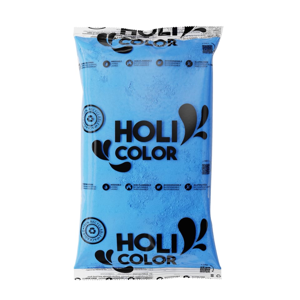 Holi powder, 1 Kg, blue