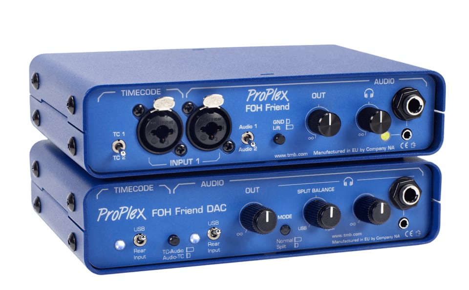ProPlex FOH Friend DAC, incl pouch