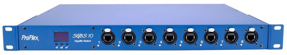 ProPlex SimpleGBS 10 rack 1GB, 2x DLC fibre, managed