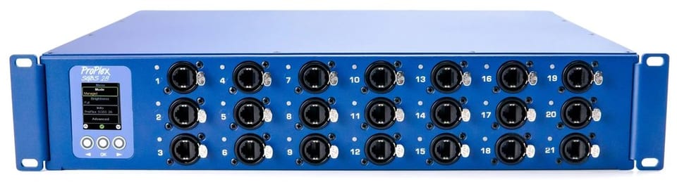 ProPlex SimpleGBS PoE 28 rack 1GB, 2x OCON Quad fibre, managed