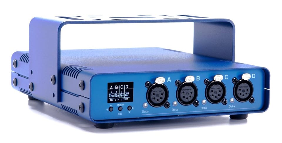 ProPlex IQ One+ Mini, 4 UNI, 4-port ENET/DMX node, 2-ECON