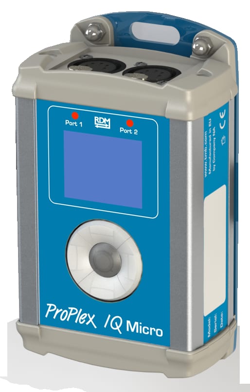 ProPlex IQ Micro, 2 UNI, 2-port ENET/DMX node, 1-ECON